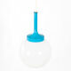 Vintage opaline pendant lamp, 1970's, France