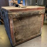 Leather trunk