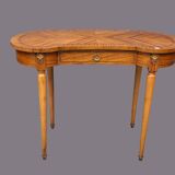 Louis XVI style kidney table – decorative veneered top