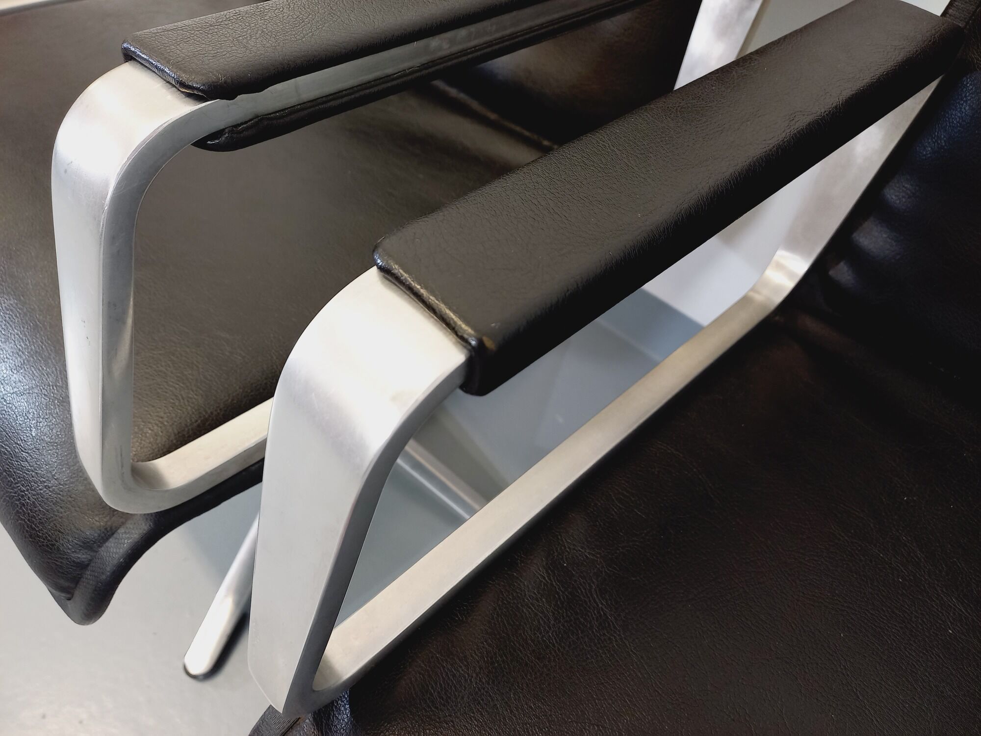 Pair of vintage office armchairs from the 60s and 70s by Wilkhahn