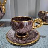 Complete coffee and tea set by Marius Gugie Vallauris Vintage