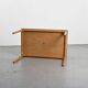 Dining table by Isamu Kenmochi, Tendo Japan 1984