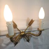 Empire style arrow wall light