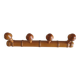 Solid wood coat rack turned in a bamboo style - mid 20th century.