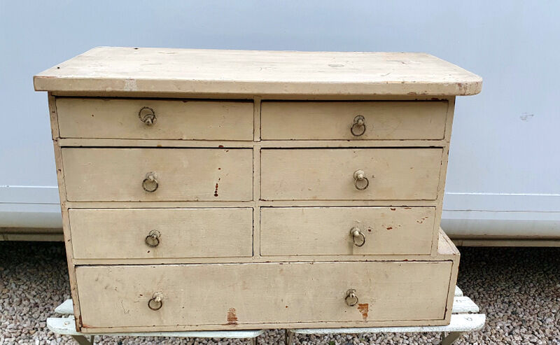 SMALL HABERDASHERY CABINET WITH 7 DRAWERS