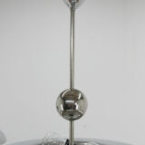 Ensemble de deux lustres Bauhaus, années 1930, restauré