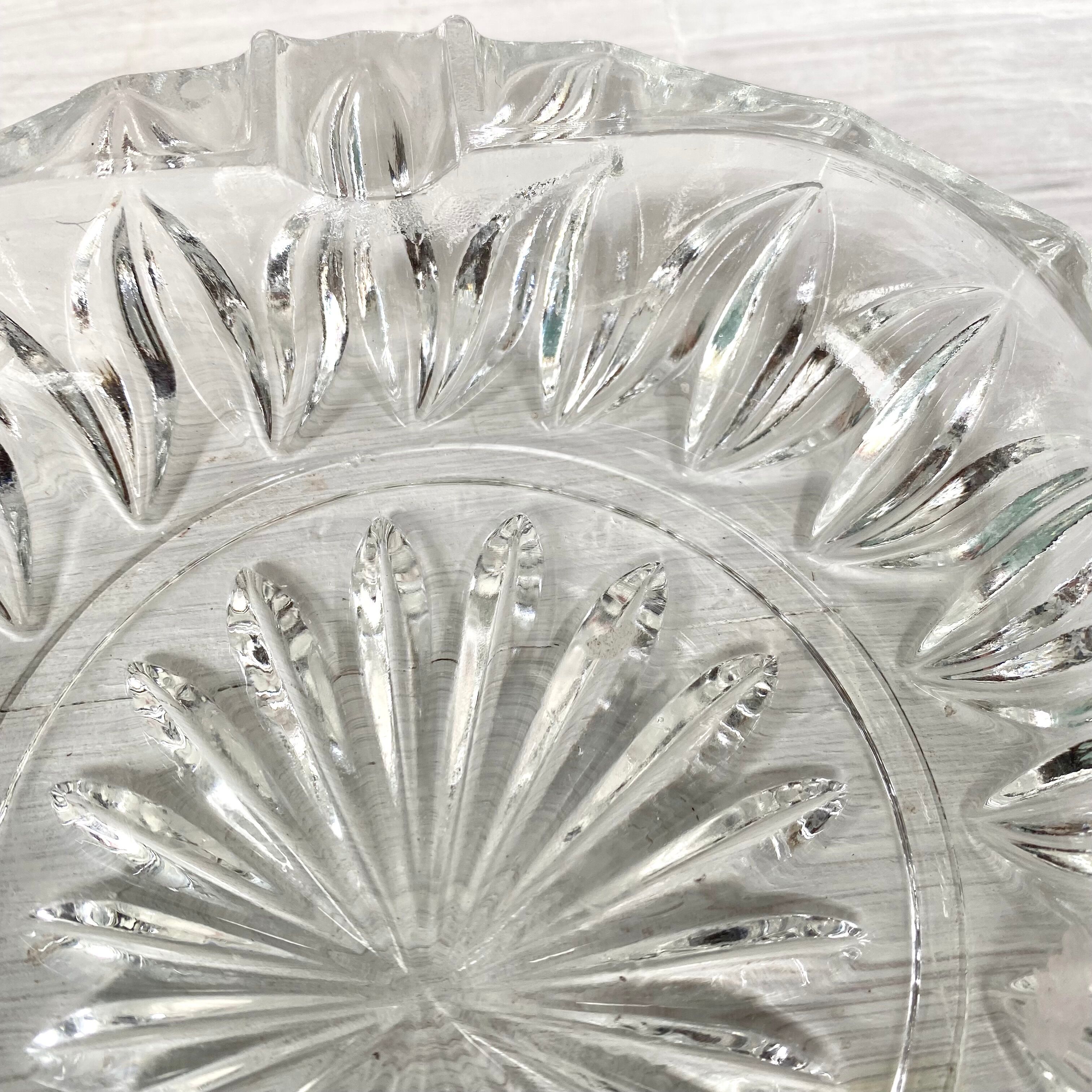 Vintage glass ashtrays