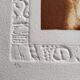 Lithographie Alain Soucasse :       Nu II