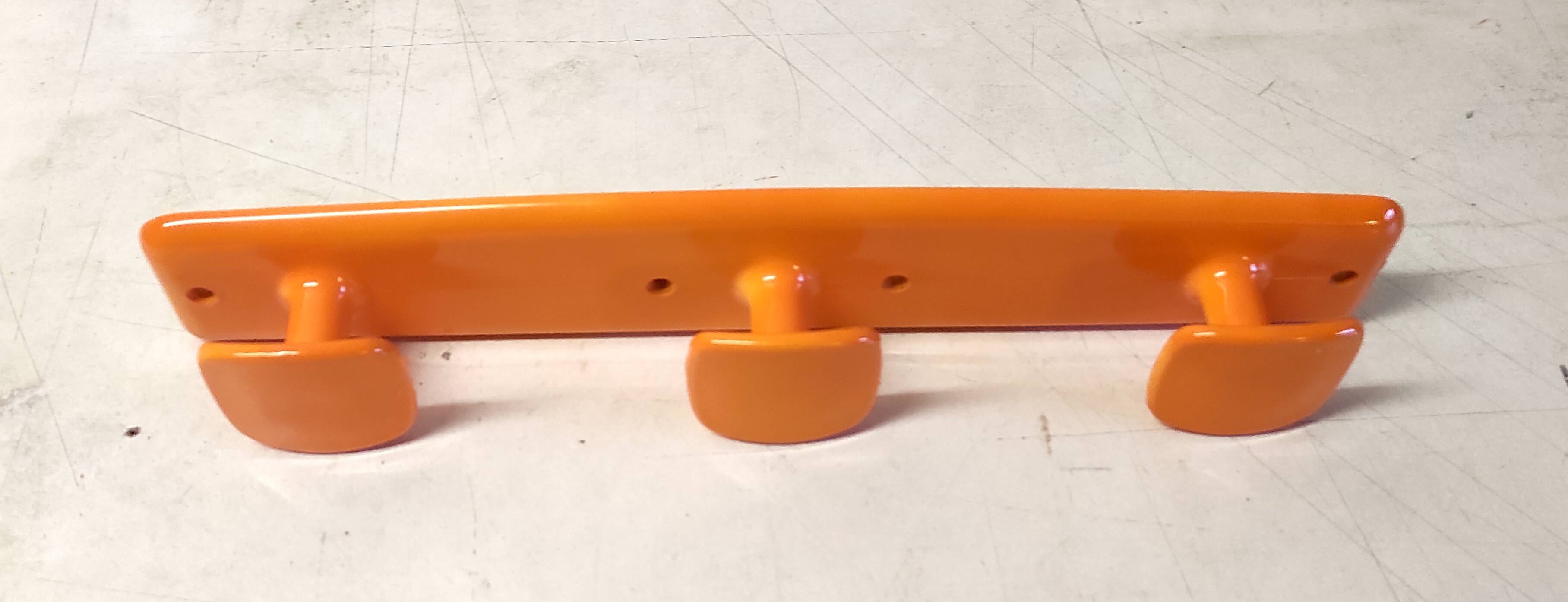 Syla vintage orange coat rack - 1970s