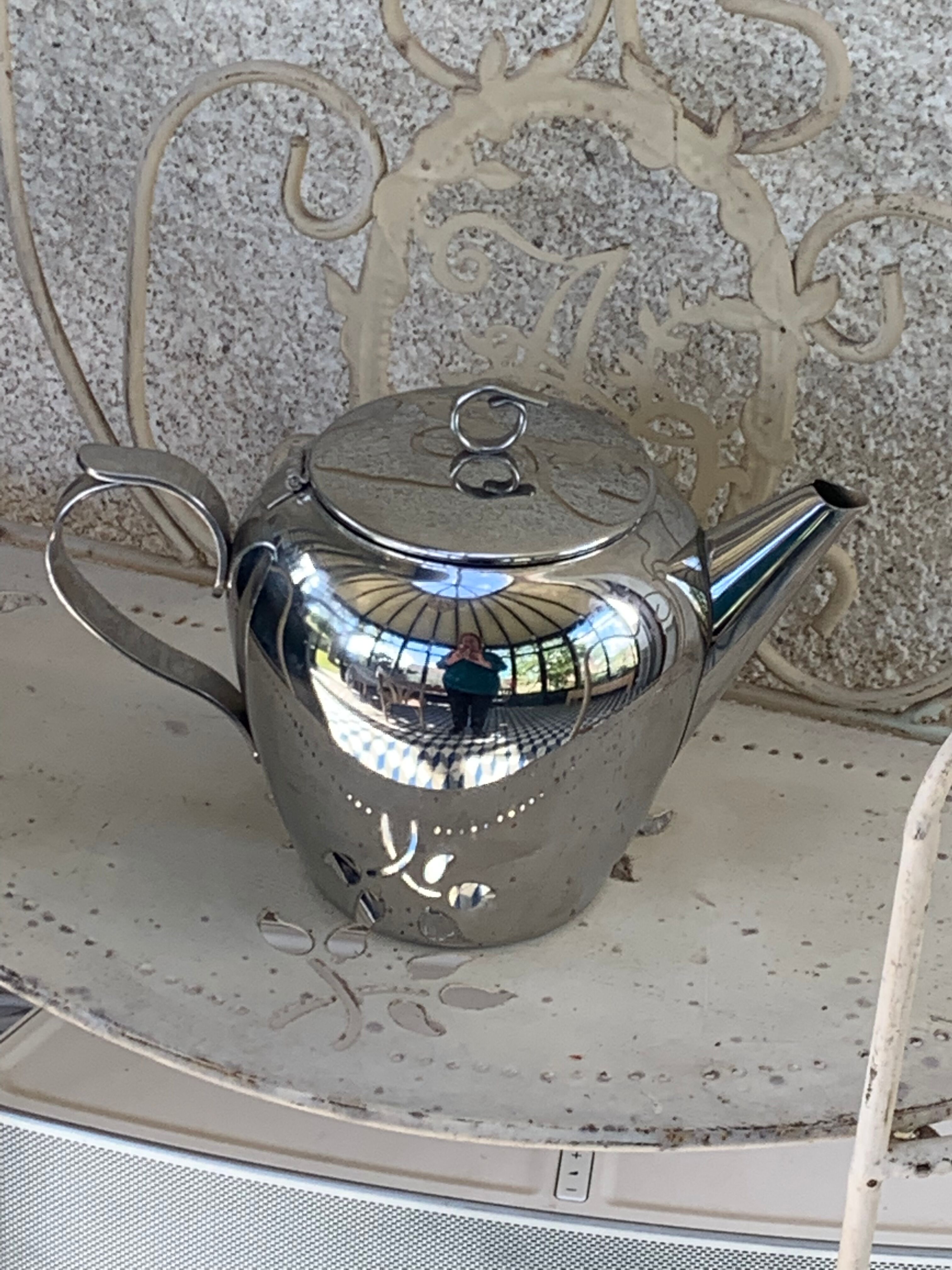 Stainless steel coffee service 18/10 létang Rémy design and vintage