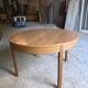 Table scandinave extensible en chêne des années 60