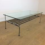 Mid Century glass top table