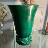 Vase en barbotine vintage