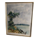 Aquarelle de Georges Prestat Fleuve en Centrafrique