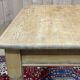 19th century English fir farmhouse table with one drawer