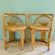 Garden lounge set Art deco in rattan and wicker