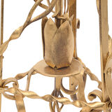 Lampadaire fer forgé, Merceris, 1950