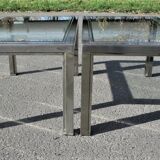 Set of three coffee table, italy, 1970s