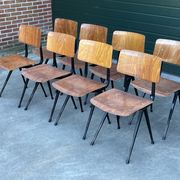 Result Chair by Friso Kramer for Ahrend De Cirkel, 1970 in black