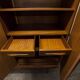 Scandinavian wardrobe 1960 teak 4 doors, 3 drawers, 2keys