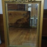 Old Large golden mirror/knot decoration 76x102cm