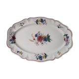 Sarreguemines oval dish
