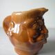 Old anthropomorphic pitcher Vins Fins Brocard Pichot jug bistro estaminet