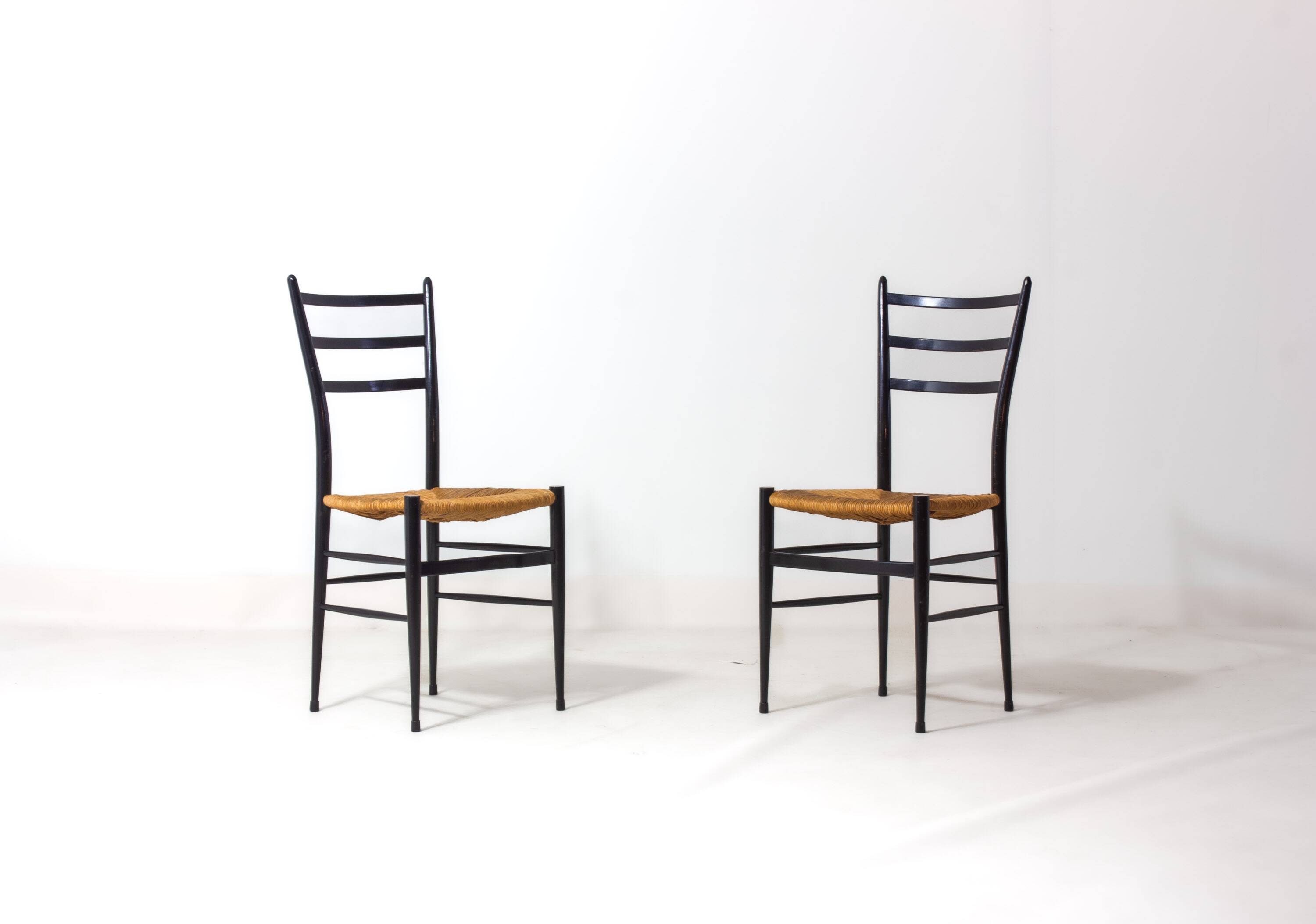 Ensemble de chaises 'Spinetto'