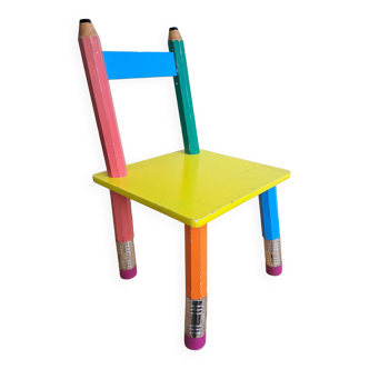 Chaise crayon Pierre Salla