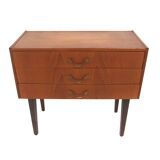 Scandinavian teak chest of drawers, Sweden, 1950