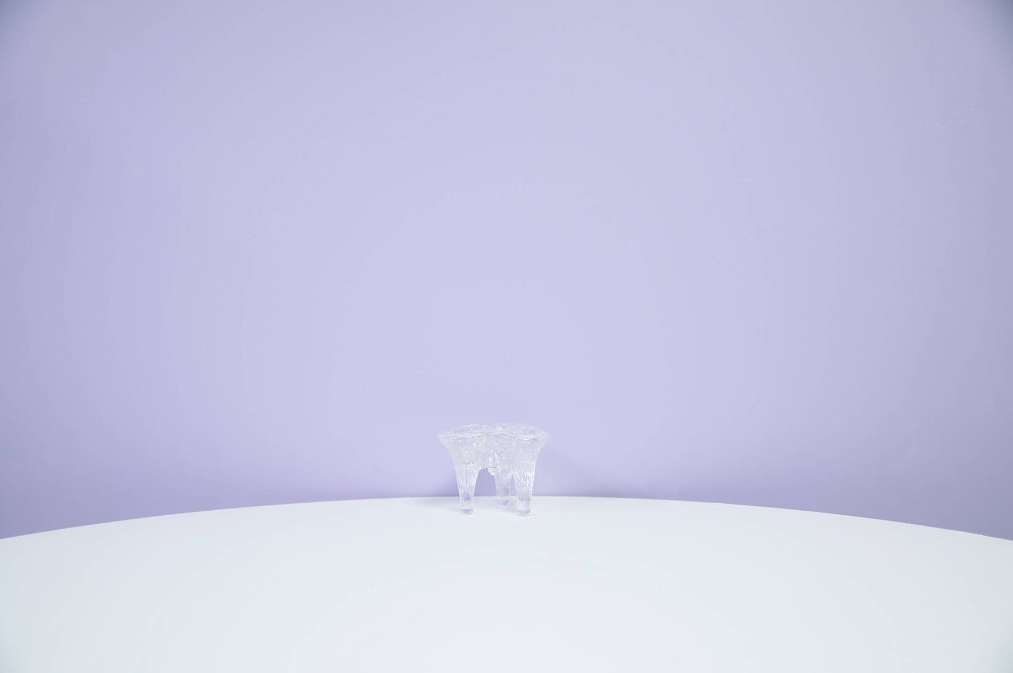 vintage igloo candlestick Kosta Boda by Göran Wärff
