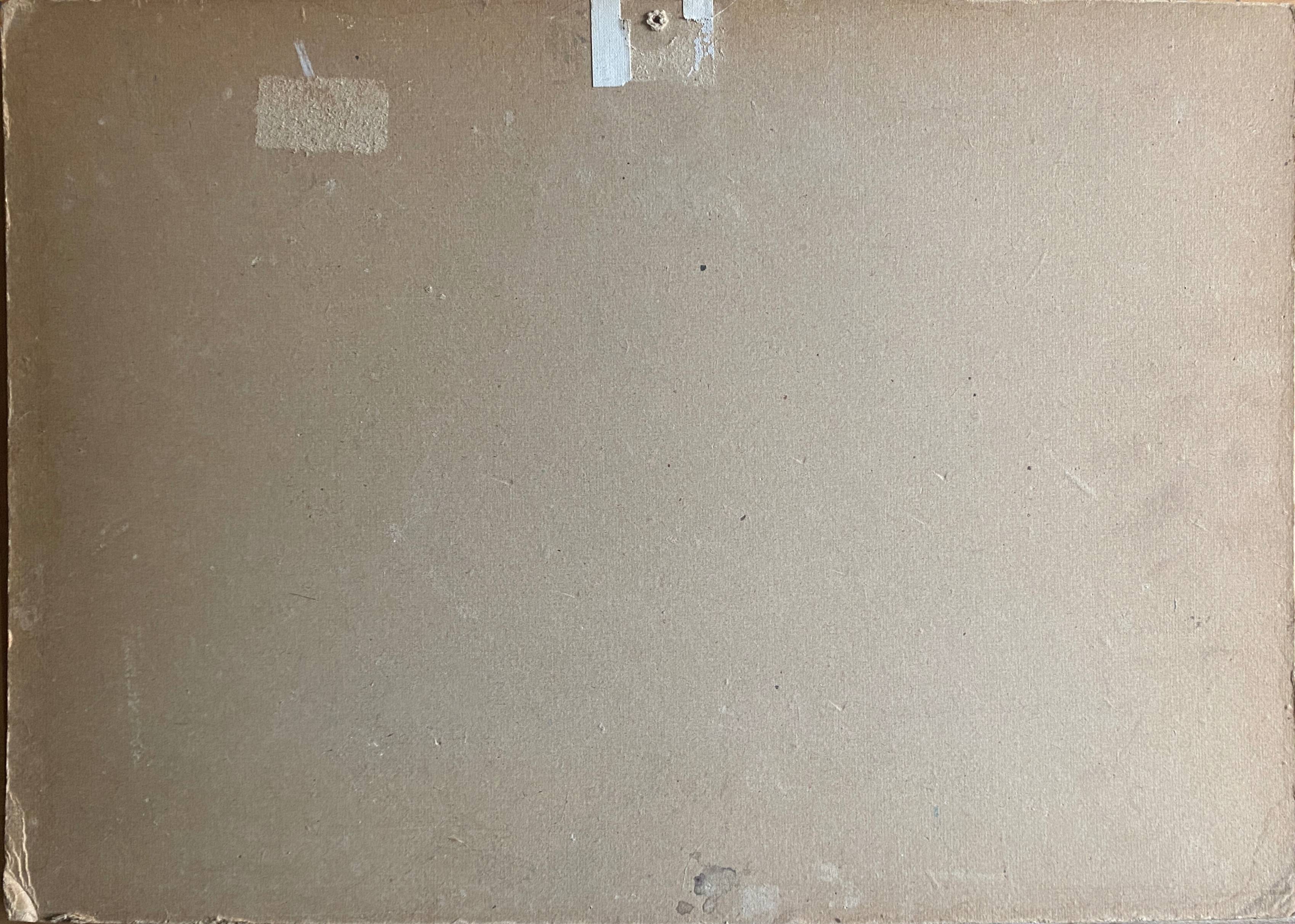HST/P painting “Live and wooded riverside with fortification” (20th century)