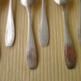 12-spoon box silver metal mocha 12G