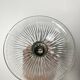 1950s glass pendant light