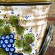 Vintage Medici style ceramic vase "Vino Dolce"