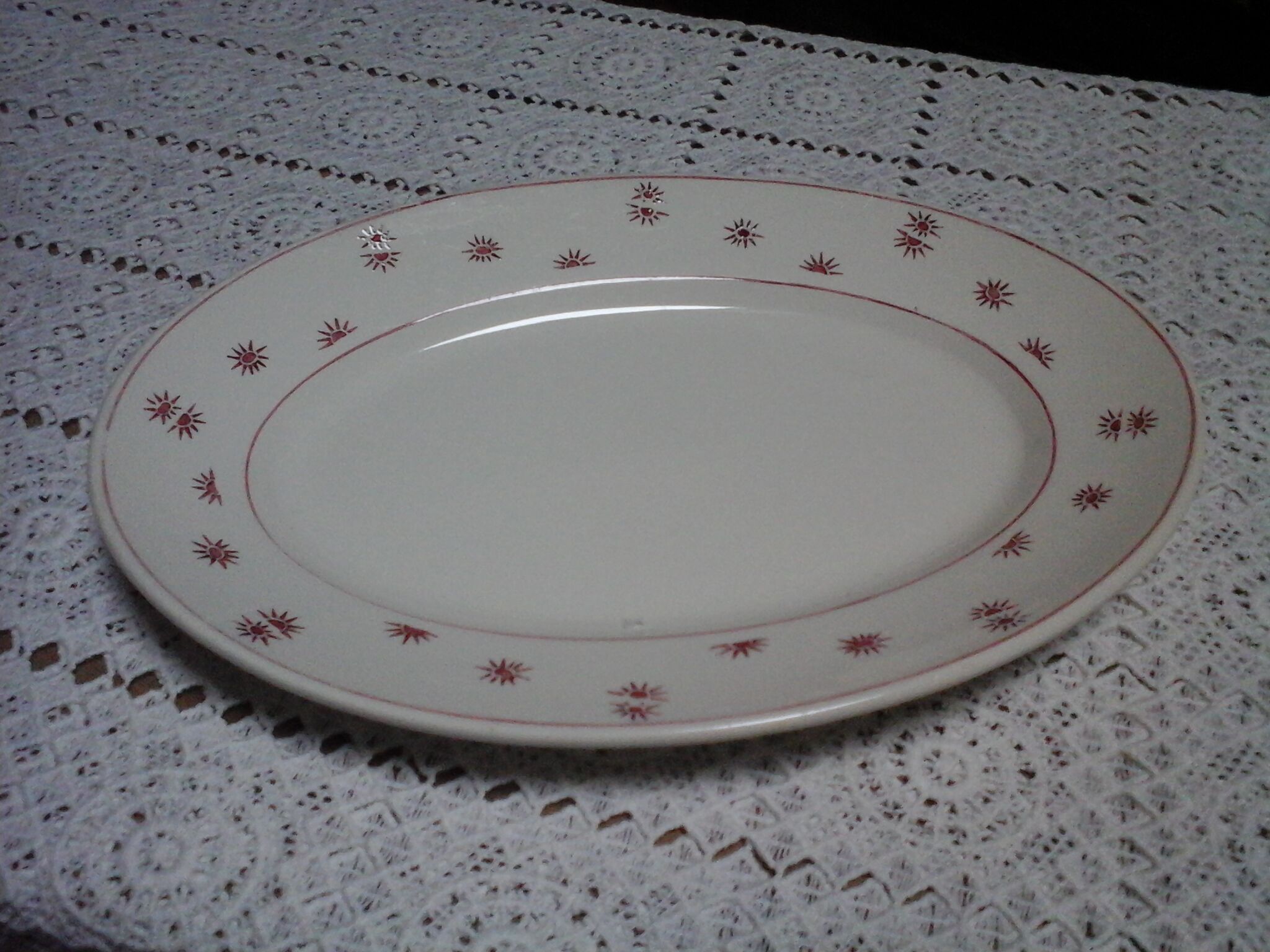 Oval dish Andrée / Digoin