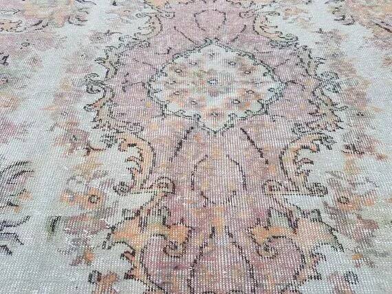 Vintage Turkish Oushak rug 165x270 cm