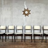 Série de 6 chaises vintage années 1960