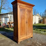 Louis Philippe 19th Walnut Wardrobe