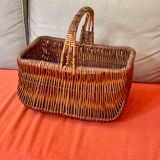 Vintage wicker basket