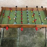 Table football on folding feet