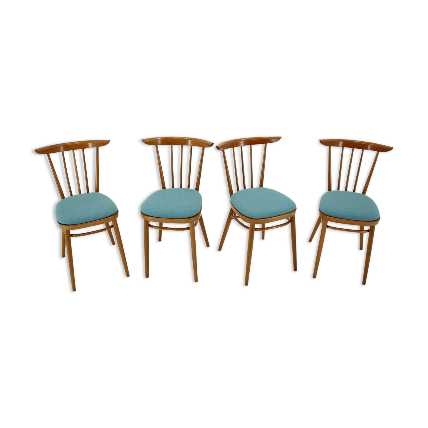 Set of four dining chairs by Tatra, Czechoslovakia 1960