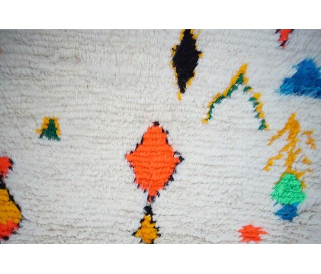 Colorful Berber carpet handmade 182 x 108cm
