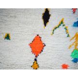 Tapis berbère coloré fait main 182 x 108cm