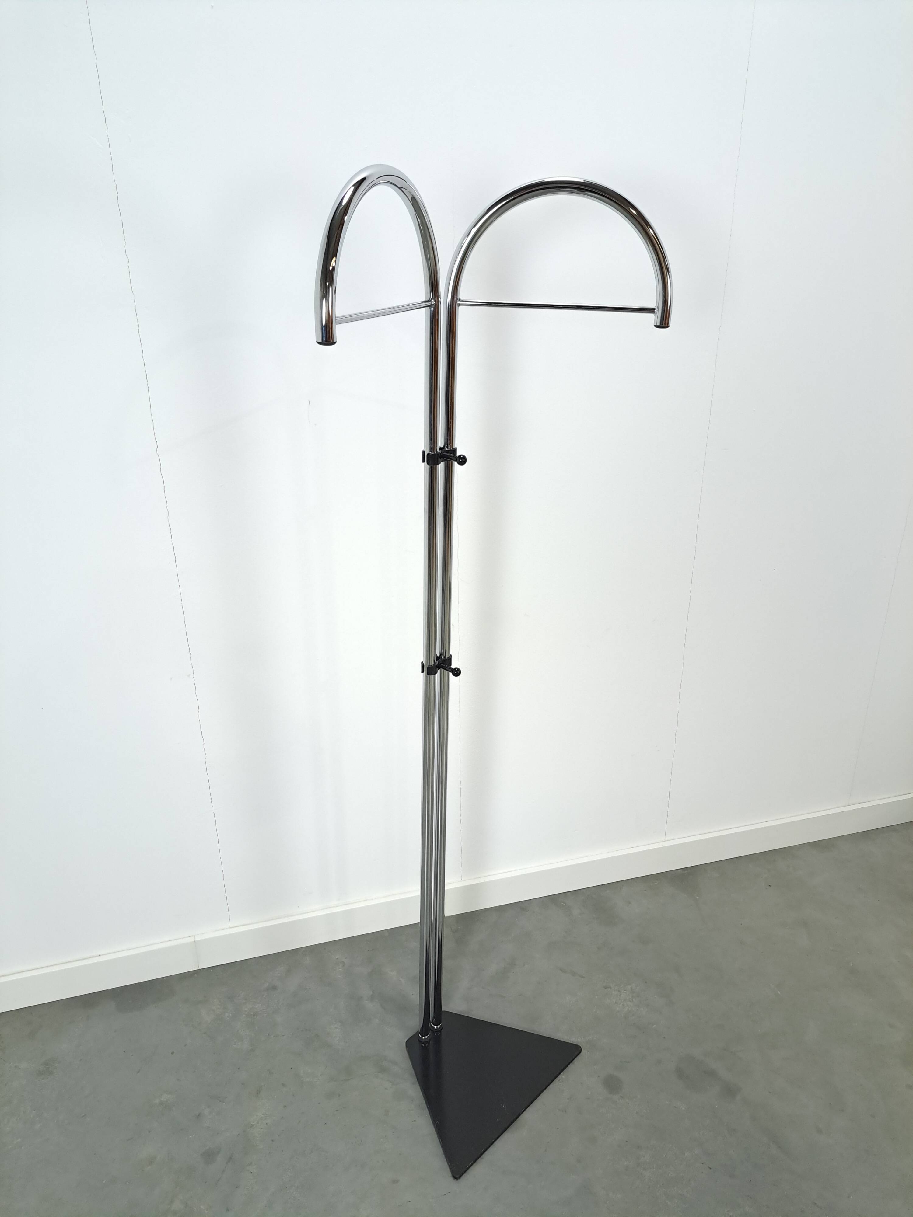 Vintage tall coat rack.