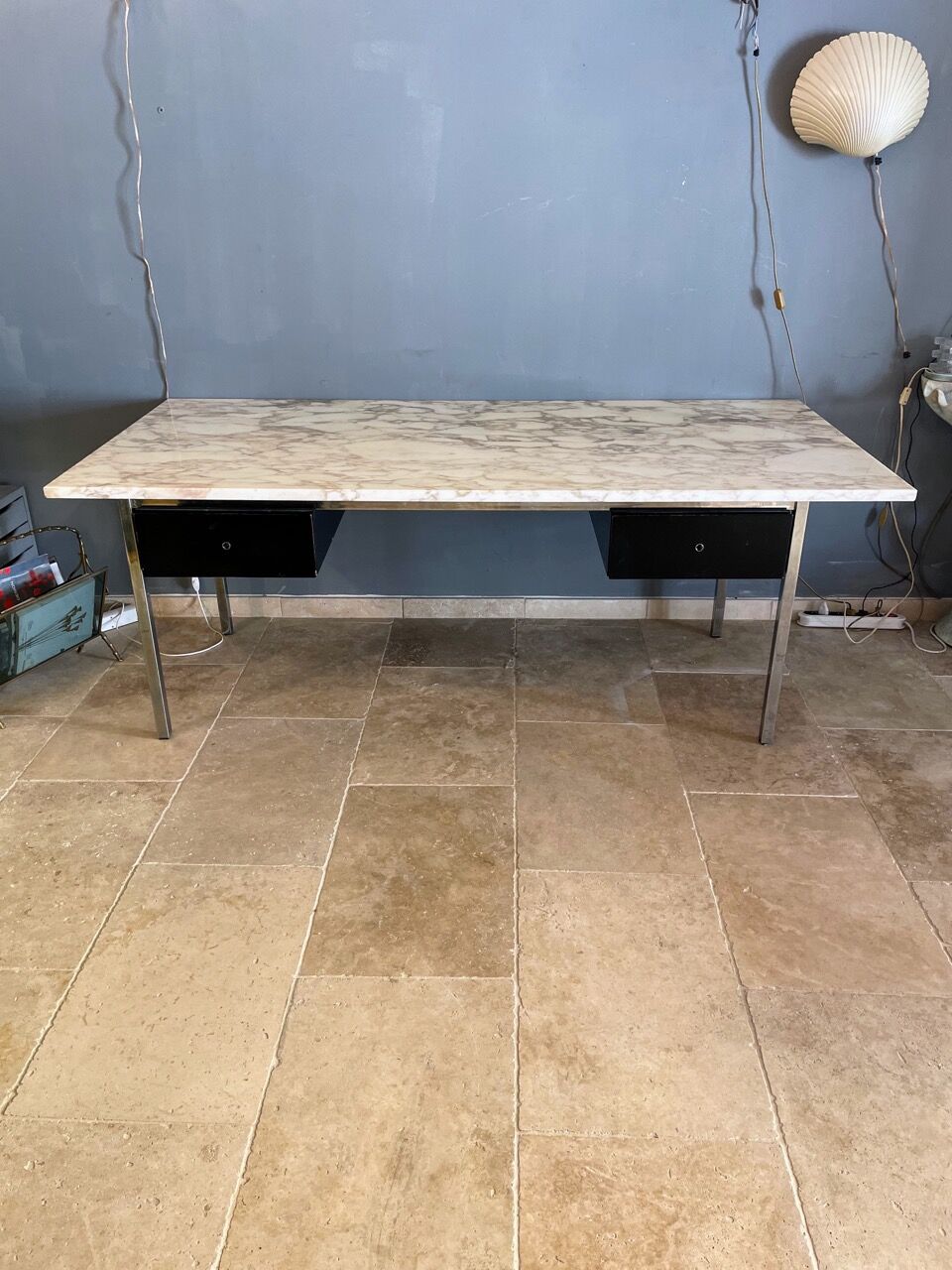 Marble desk Florence Knoll