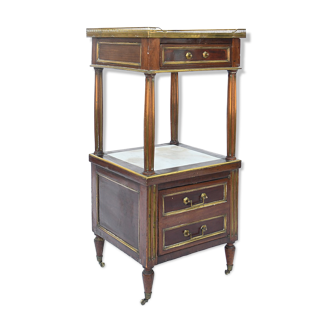 Louis XVI style bedside table