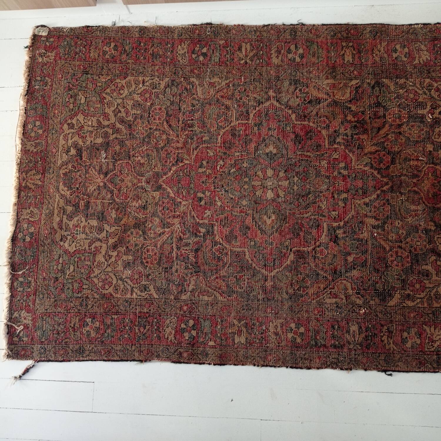 Vintage oriental rug