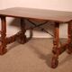 Spanish Renaissance Table In Blond Walnut - 17th Century