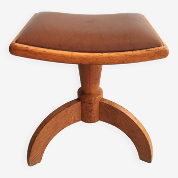Mid-century swivel piano stool or dressing table seat by reiner modell, 1960s